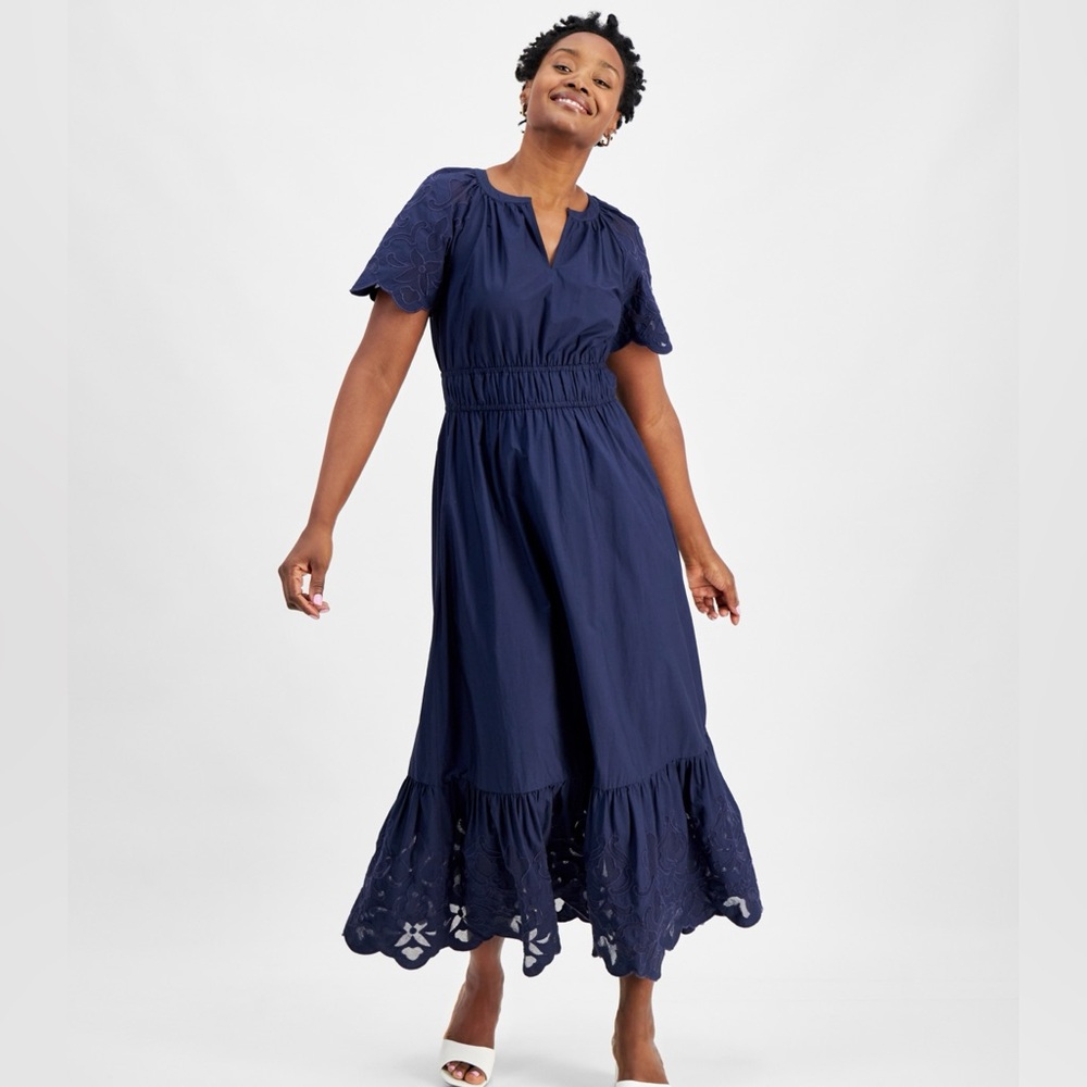 Haute Hippie Eyelet Dress